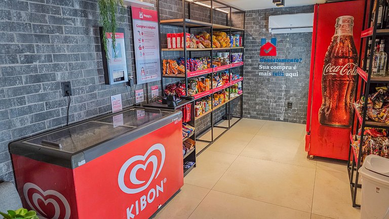 Cobertura com piscina privativa e vista mar