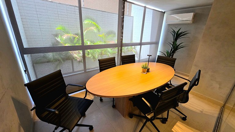 Flat pé na área com jacuzzi na praia do bessa