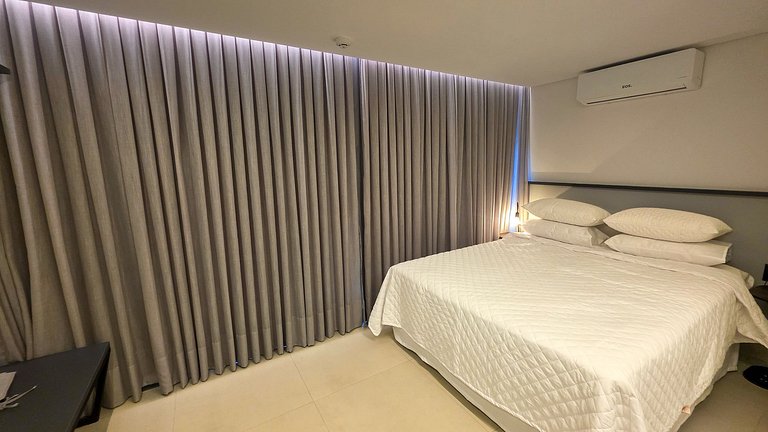 Flat pé na areia na praia do Bessa