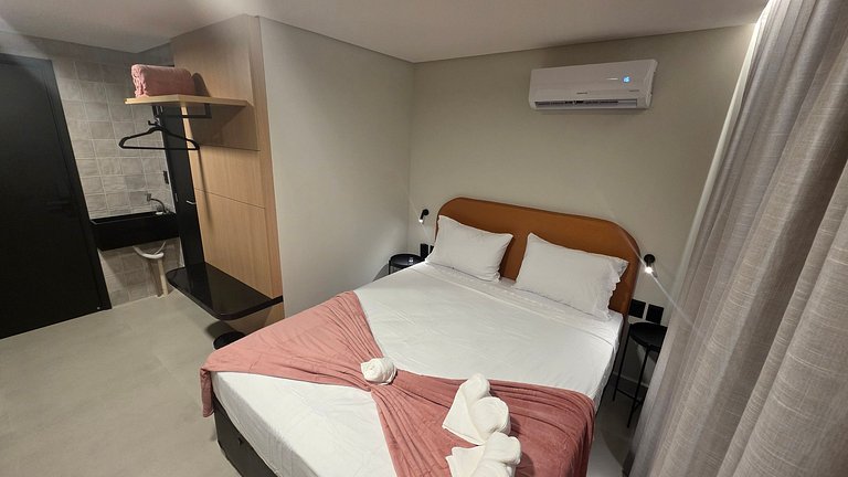 Flat Alta Marine pé na areia na praia do Bessa