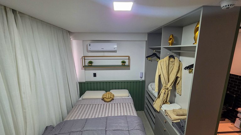 Flat a poucos metros da praia do Bessa