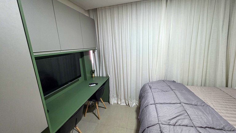 Flat a poucos metros da praia do Bessa