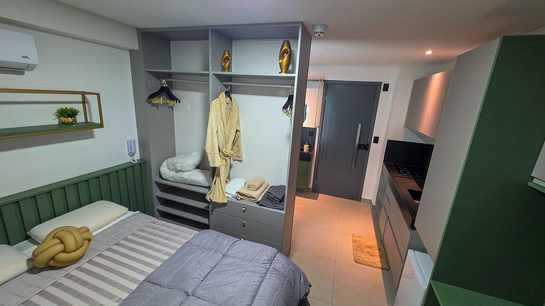 Flat a poucos metros da praia do Bessa