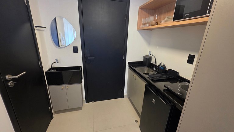 Flat pé na areia na praia do Bessa