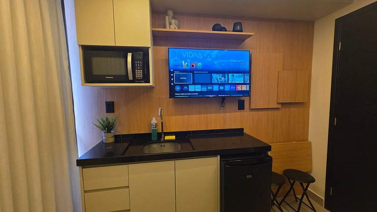 Studio pé na areia na praia do Bessa