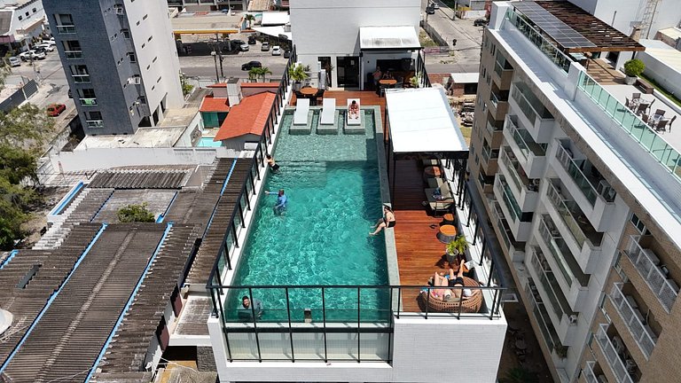 Flat a poucos metros da praia do Bessa