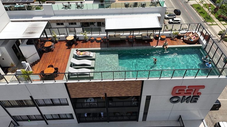 Flat a poucos metros da praia do Bessa