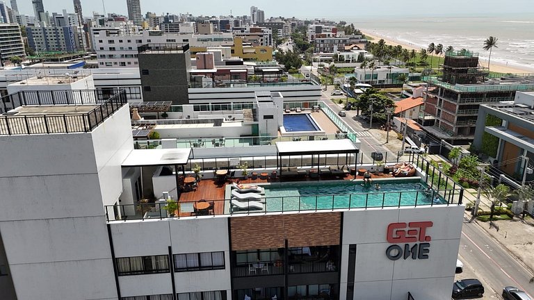 Flat a poucos metros da praia do Bessa