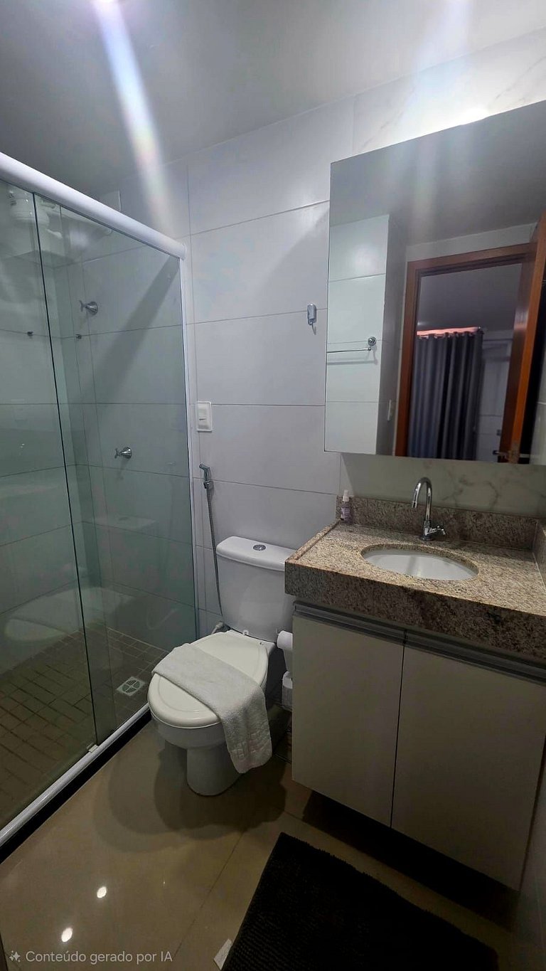 Studio aconchegante à beira-mar no Bessa