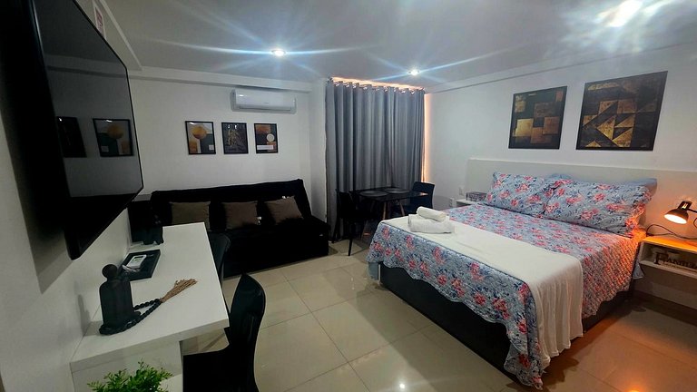 Studio aconchegante à beira-mar no Bessa