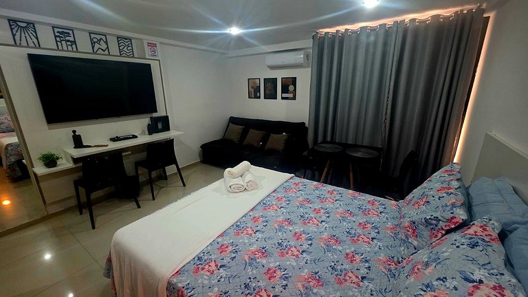 Studio aconchegante à beira-mar no Bessa